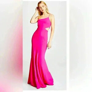 Likely -Josephine Formal Gown in Hot Pink with side cutout - Womens Size …